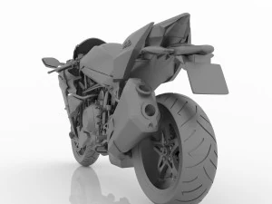 suprbike kawasaki ninja h2 for print stl file 3D Print Model