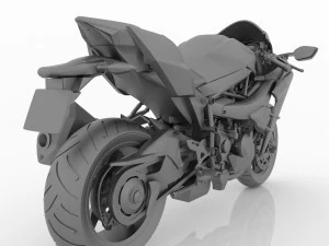 suprbike kawasaki ninja h2 for print stl file 3D Print Model