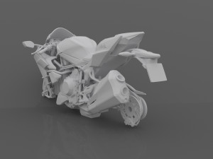 suprbike kawasaki ninja h2 for print stl file 3D Принт Модель