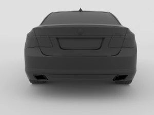 car 750 7 series f02 2010-2014 for 3d print stl file ready to printig 3D Print Model