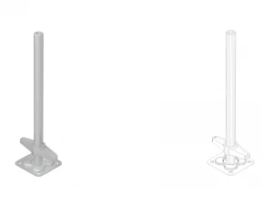 Speedyscaf base plates 3D Model