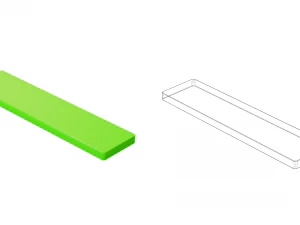 Speedyscaf base plates 3D Model