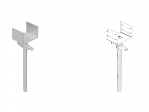 Allround scaffolding base plates 3D Model