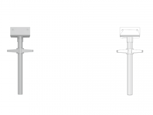 Allround scaffolding base plates 3D Model