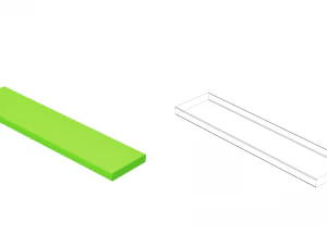 만능 비계 베이스 플레이트 3D 모델