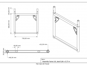 speedyscaf assembly frames 3D Модель