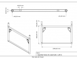 speedyscaf assembly frames 3D Модель
