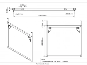 speedyscaf assembly frames 3D Model