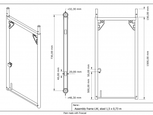 speedyscaf assembly frames 3D Модель