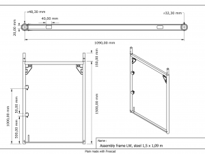 speedyscaf assembly frames 3D Модель