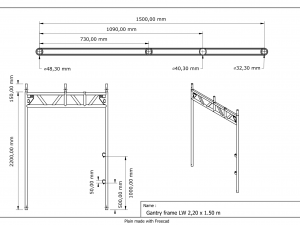 speedyscaf assembly frames 3D Модель