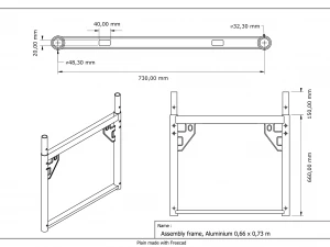 speedyscaf assembly frames 3D Model
