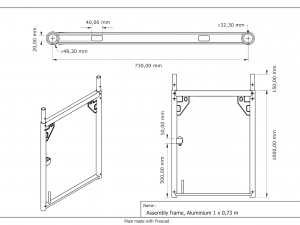 speedyscaf assembly frames 3D Модель