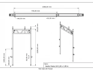 speedyscaf assembly frames 3D Model
