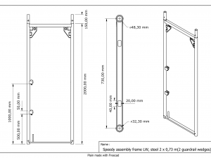 speedyscaf assembly frames 3D Модель