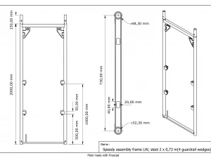 speedyscaf assembly frames 3D Model