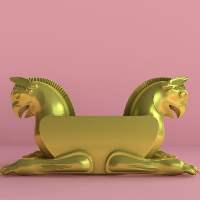 persepolis griffin Modelo 3D .c4d .max .obj .3ds .fbx .stl .blend 