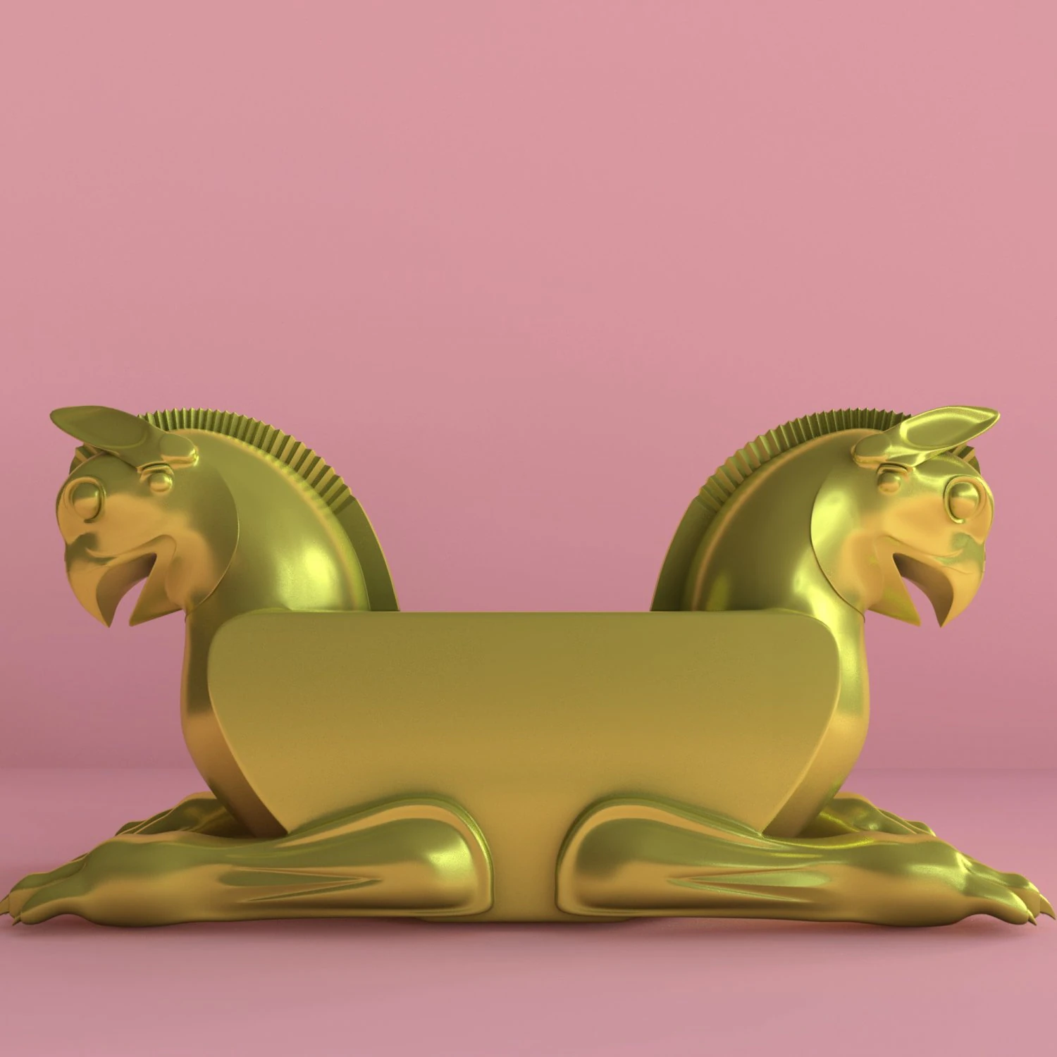 persepolis griffin 3D Model .c4d .max .obj .3ds .fbx .stl .blend 