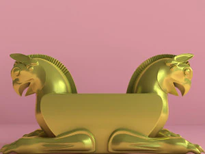 페르세폴리스 그리핀 3D 모델