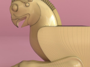 persepolis griffin Modelo 3D
