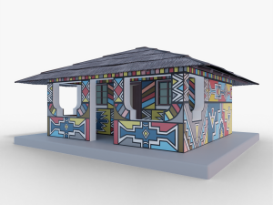 Ndebele Shop Modelo 3D