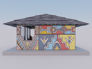 Ndebele Shop Model 3D