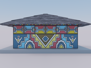 Ndebele Shop Model 3D