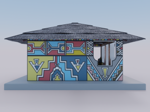 Ndebele Shop Model 3D