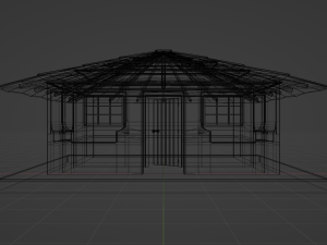 Ndebele Shop Model 3D