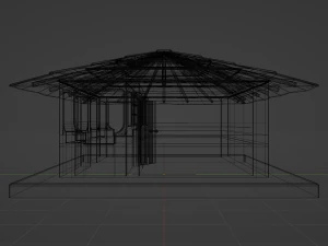 Ndebele Shop 3D Model