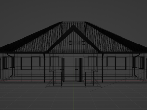 African Rural Clinic 3D 模型
