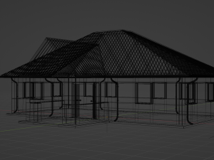 African Rural Clinic 3D 模型
