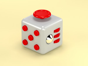 Fidget Cube Modelo 3D