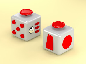 Fidget Cube 3D Модель