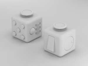 Fidget Cube 3D Модель