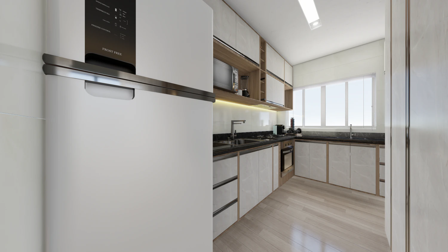 kitchen furniture set 3D Model .c4d .max .obj .3ds .fbx .stl .blend 