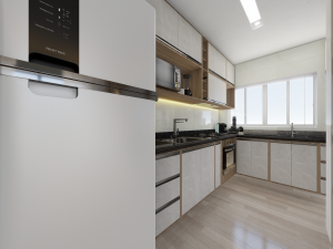 kitchen furniture set Model 3D