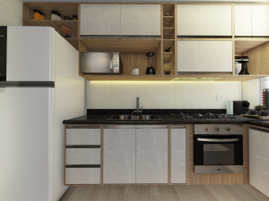 kitchen furniture set 3D Model