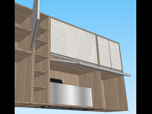 kitchen furniture set 3D Model