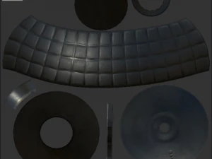 gameready- grenade asset collection 3D Model