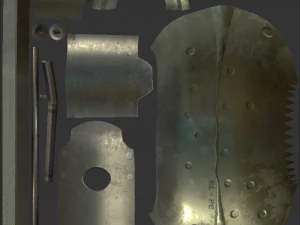 gameready- grenade asset collection 3D Model