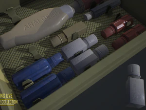 gameready-healing kit pack 3D Model