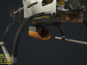 gameready- rc spy helicopter 3D Model