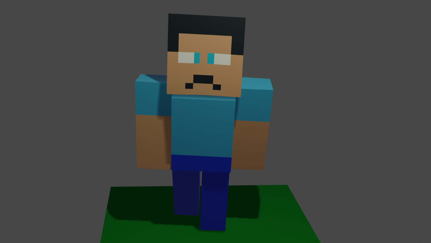 Game - Low Poly Minecraft Steve
