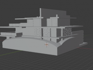 modern house 3D प्रिंट मॉडल