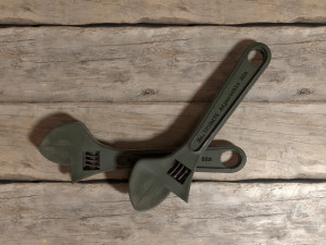 AdjustableWrench 3Dモデル