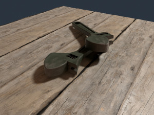 AdjustableWrench 3Dモデル