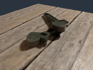 AdjustableWrench 3D Model