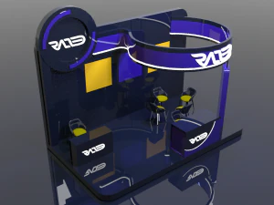 exhibition stall 3D Model