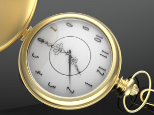 pocket watch Model 3D